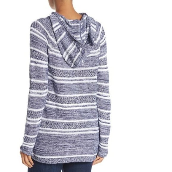 Tommy Bahama Anacapa Marled Linen Boho Hoodie - Picture 2 of 4